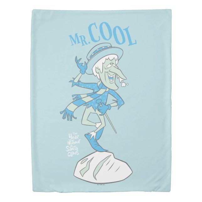 THE YEAR WITHOUT A SANTA CLAUS™ | Mr. Cool Duvet Cover (Front)