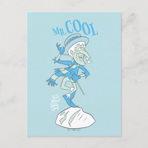 THE YEAR WITHOUT A SANTA CLAUSâ  Mr Cool Holiday Postcard