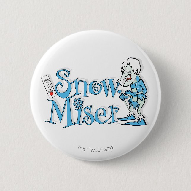 THE YEAR WITHOUT A SANTA CLAUS™ | Snow Miser Button (Front)