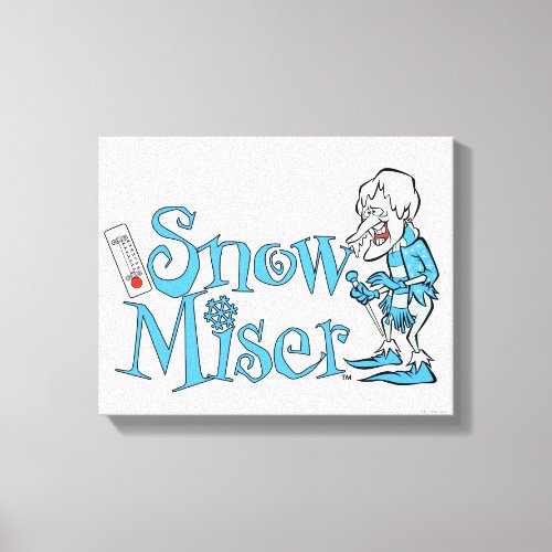 THE YEAR WITHOUT A SANTA CLAUS  Snow Miser Canvas Print