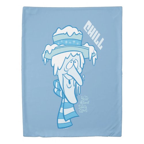 THE YEAR WITHOUT A SANTA CLAUS  Snow Miser Chill Duvet Cover