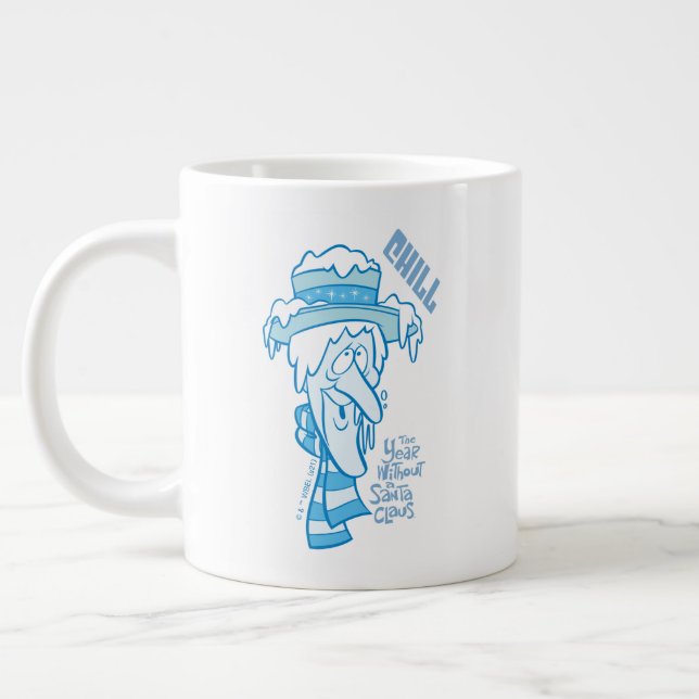 THE YEAR WITHOUT A SANTA CLAUS™ | Snow Miser Chill Giant Coffee Mug (Left)