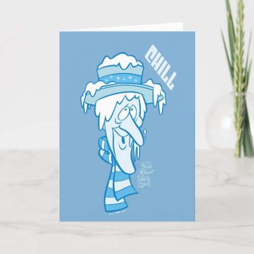 THE YEAR WITHOUT A SANTA CLAUS  Snow Miser Chill Holiday Card