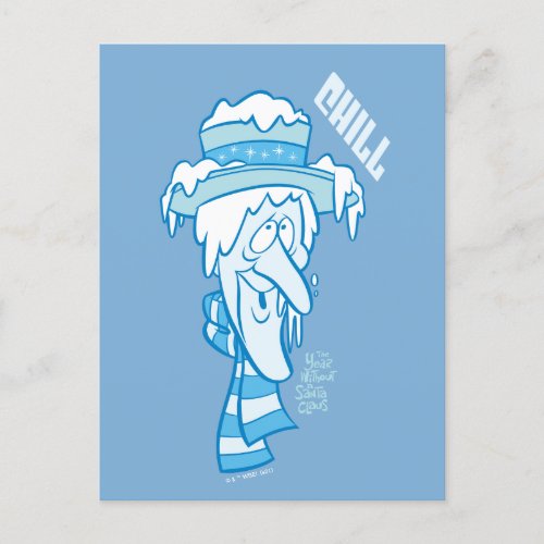 THE YEAR WITHOUT A SANTA CLAUSâ  Snow Miser Chill Holiday Postcard