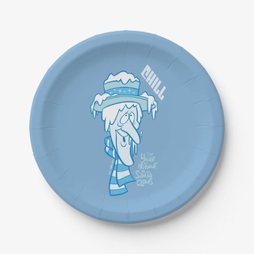 THE YEAR WITHOUT A SANTA CLAUS  Snow Miser Chill Paper Plates