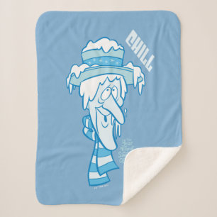 THE YEAR WITHOUT A SANTA CLAUS™ Snow Miser Chill Sherpa Blanket