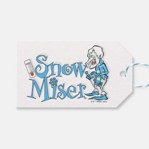 THE YEAR WITHOUT A SANTA CLAUS  Snow Miser Gift Tags