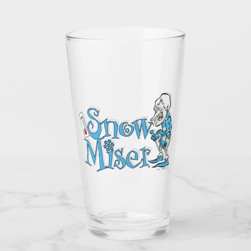 THE YEAR WITHOUT A SANTA CLAUS  Snow Miser Glass