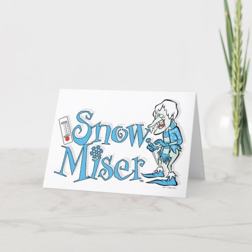 THE YEAR WITHOUT A SANTA CLAUS  Snow Miser Holiday Card