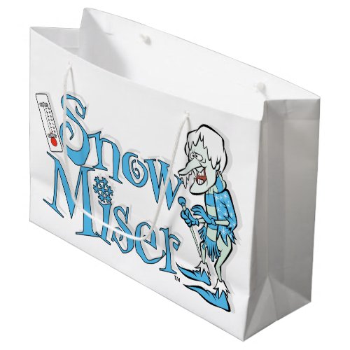 THE YEAR WITHOUT A SANTA CLAUS  Snow Miser Large Gift Bag