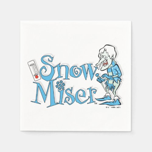 THE YEAR WITHOUT A SANTA CLAUSâ  Snow Miser Napkins