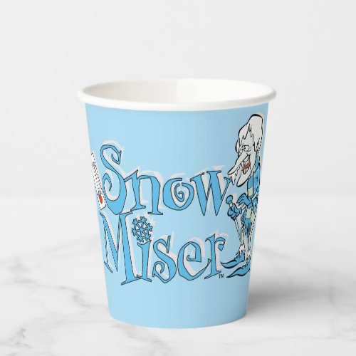 THE YEAR WITHOUT A SANTA CLAUS  Snow Miser Paper Cups