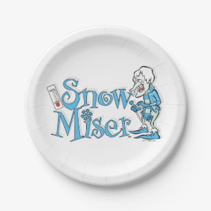 THE YEAR WITHOUT A SANTA CLAUS™ Snow Miser Paper Plates