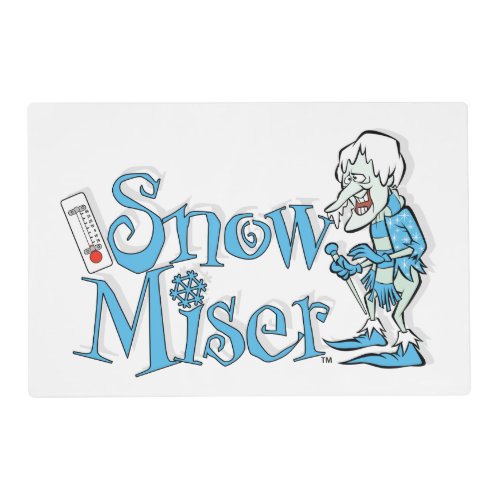 THE YEAR WITHOUT A SANTA CLAUS  Snow Miser Placemat