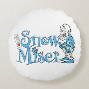 THE YEAR WITHOUT A SANTA CLAUS™   Snow Miser Round Pillow