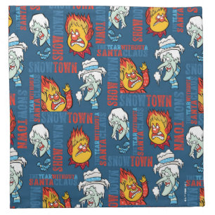 THE YEAR WITHOUT A SANTA CLAUS™ Snowtown Showdown Cloth Napkin
