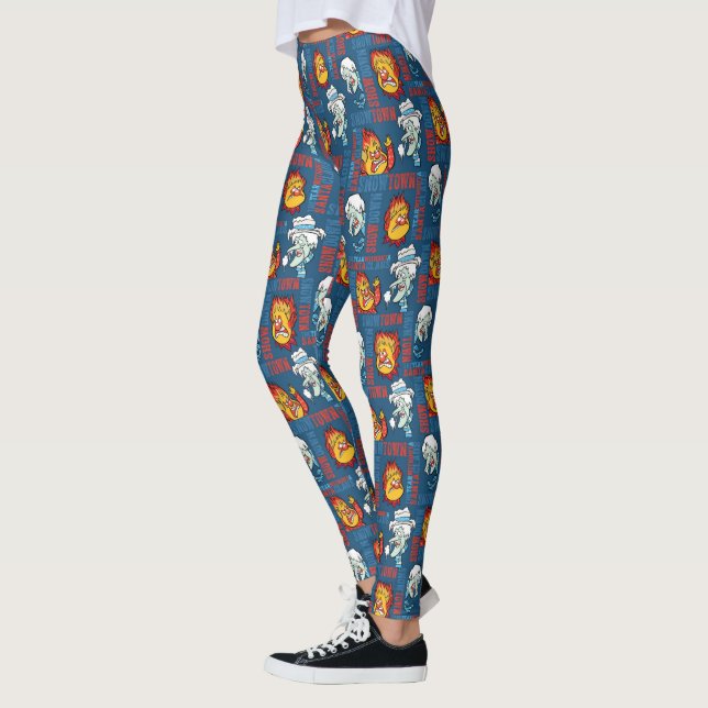 THE YEAR WITHOUT A SANTA CLAUS™ Snowtown Showdown Leggings (Left)