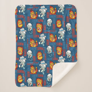 THE YEAR WITHOUT A SANTA CLAUS™ Snowtown Showdown Sherpa Blanket