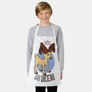 THE YEAR WITHOUT A SANTA CLAUS™   Vixen "Oh Deer" Apron