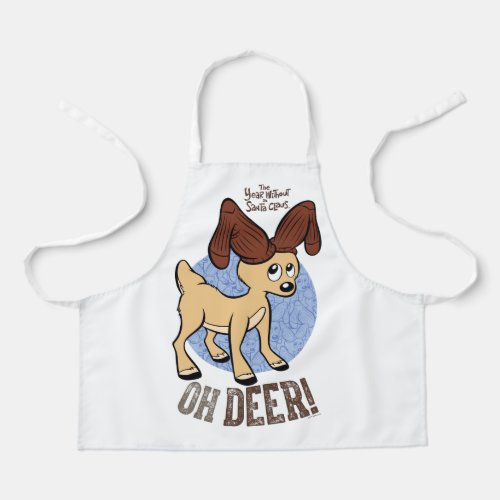 THE YEAR WITHOUT A SANTA CLAUS  Vixen Oh Deer Apron