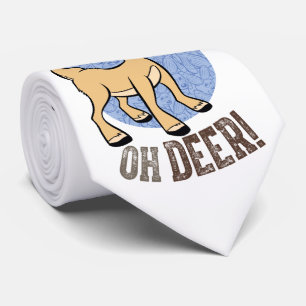 THE YEAR WITHOUT A SANTA CLAUS™ Vixen "Oh Deer" Neck Tie