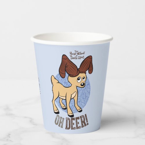THE YEAR WITHOUT A SANTA CLAUS  Vixen Oh Deer Paper Cups