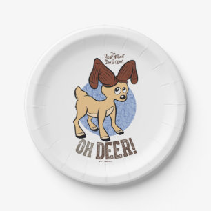 THE YEAR WITHOUT A SANTA CLAUS™ Vixen "Oh Deer" Paper Plates