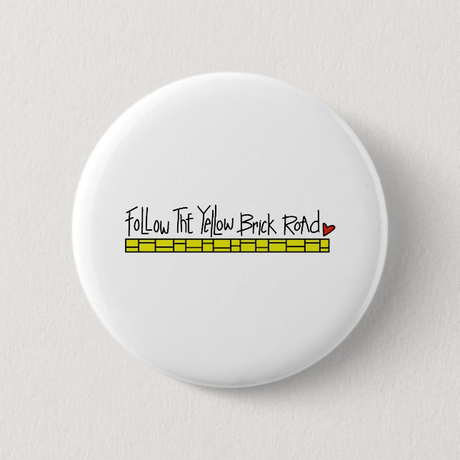The Yellow Brick Road Button (Front)