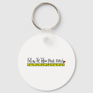 The Yellow Brick Road Keychain