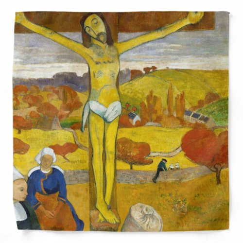 The Yellow Christ Gauguin Bandana