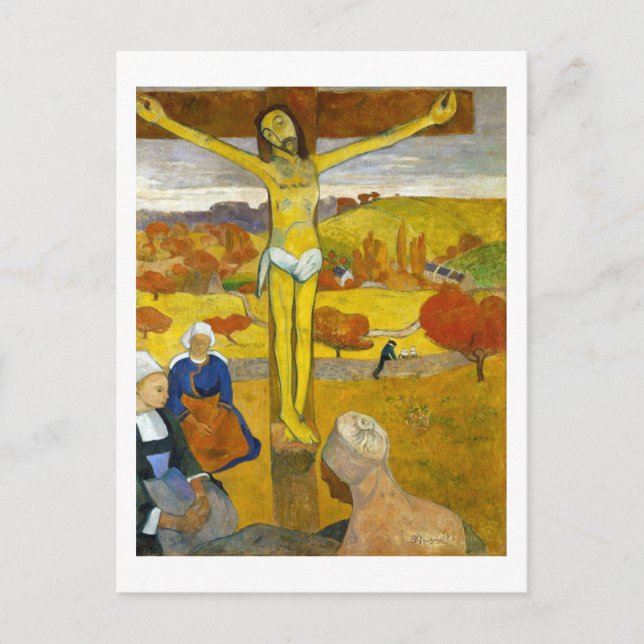 The Yellow Christ, Gauguin Postcard (Front)