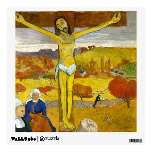 The Yellow Christ, Gauguin Wall Decal (Front)