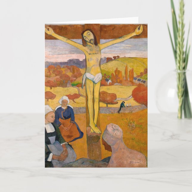The Yellow Christ | Paul Gauguin Card (Front)