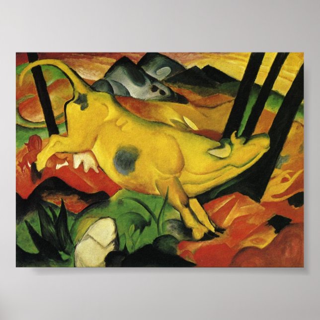 The Yellow Cow Poster (Front)