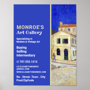 The Yellow House By Van Gogh, Art Dealer, Gallery Poster
