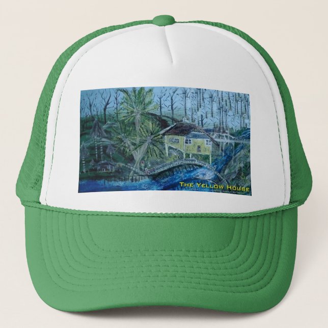 THE YELLOW HOUSE TRUCKER HAT (Front)