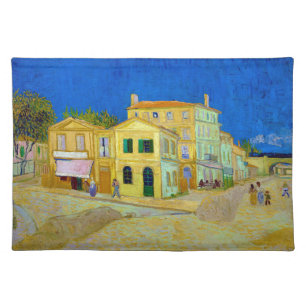 The Yellow House, Van Gogh Cloth Placemat