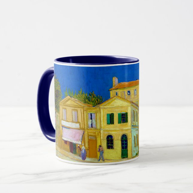 The Yellow House, Van Gogh Mug (Front Left)