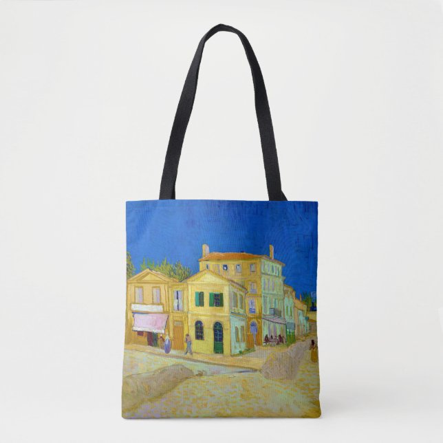 The Yellow House, Van Gogh Tote Bag (Front)