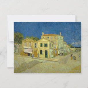 The Yellow House Vincent van Gogh  Postcard
