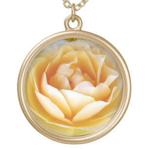 The Yellow Rose Gold Plated Necklace