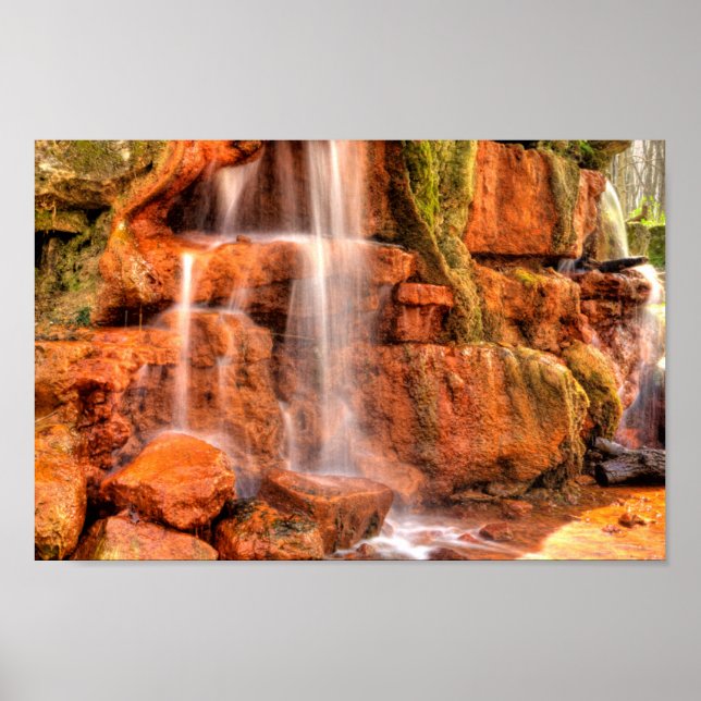 The Yellow Spring, Glen Helen Nature Reserve, Ohio Poster (Front)