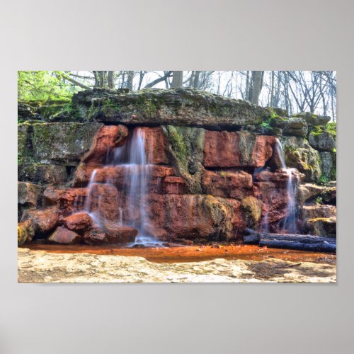 The Yellow Spring Glen Helen Nature Reserve Ohio Poster