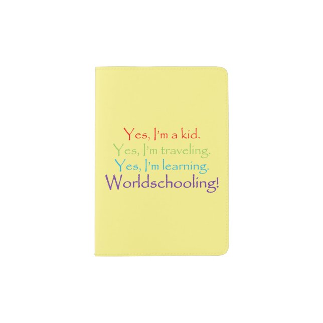 The Yes Passport Holder (Front)