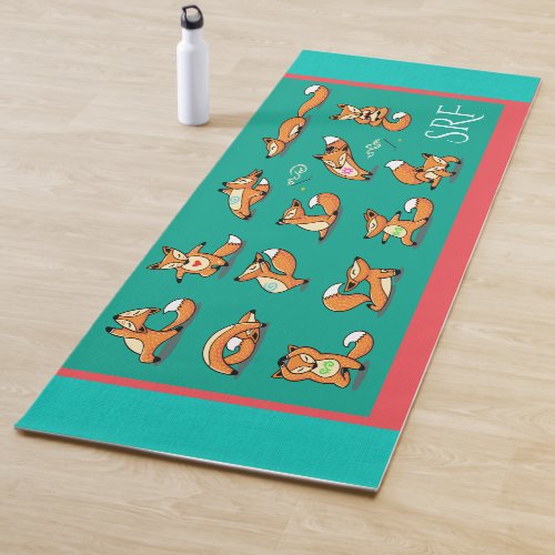 The Yoga Fox _ See Back _ Yoga Mat