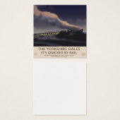 The Yorkshire Dales Railway poster (Front & Back)