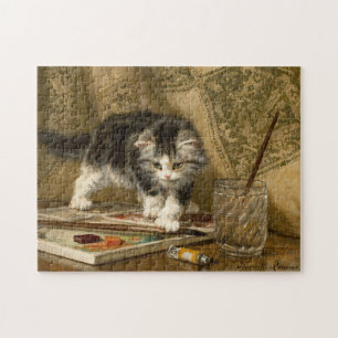 The Young Artist   Henriëtte Ronner-Knip Jigsaw Puzzle