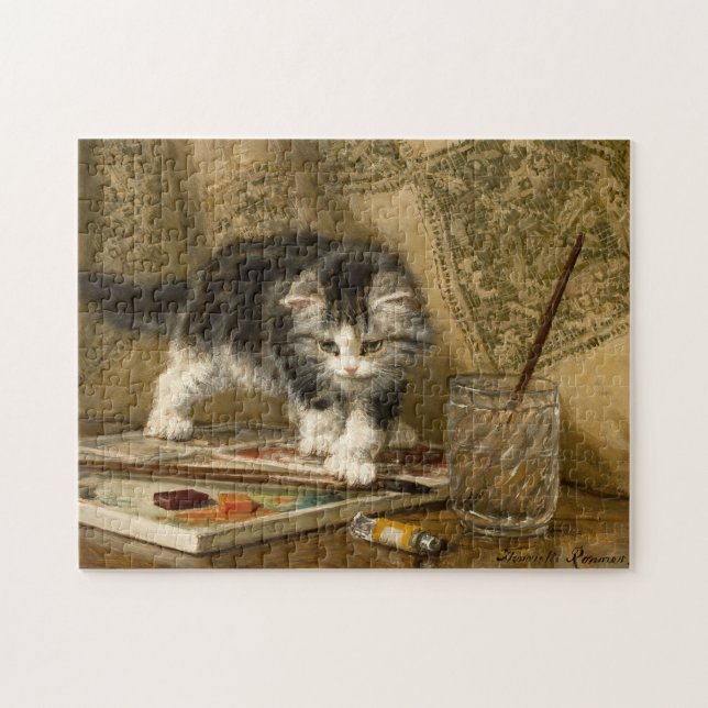 The Young Artist | Henriëtte Ronner-Knip Jigsaw Puzzle (Horizontal)