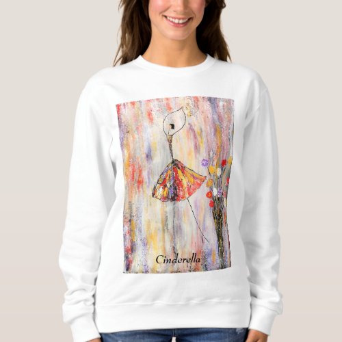 The young ballerina sweatshirt