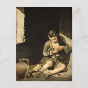 The Young Beggar, c.1650 Postcard